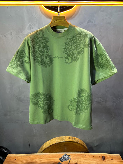 T-SHIRT RETRO ZUMRUT 2501