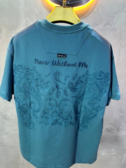 T-SHIRT RETRO GREEN 2504