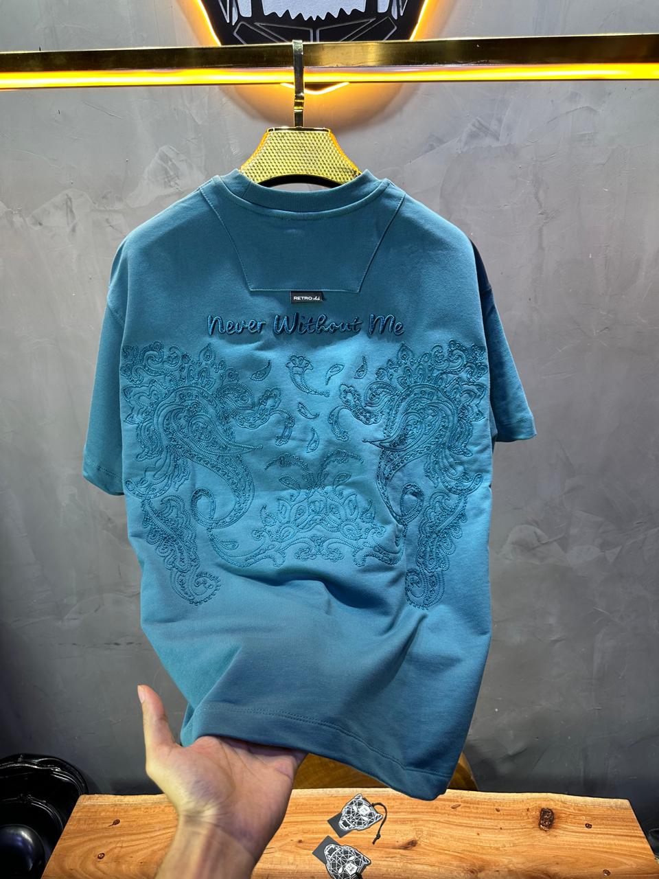 T-SHIRT RETRO GREEN 2504