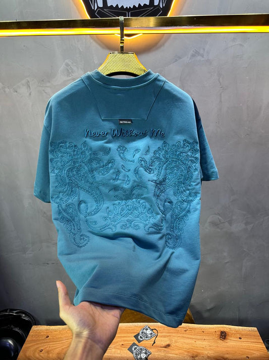 T-SHIRT RETRO GREEN 2504