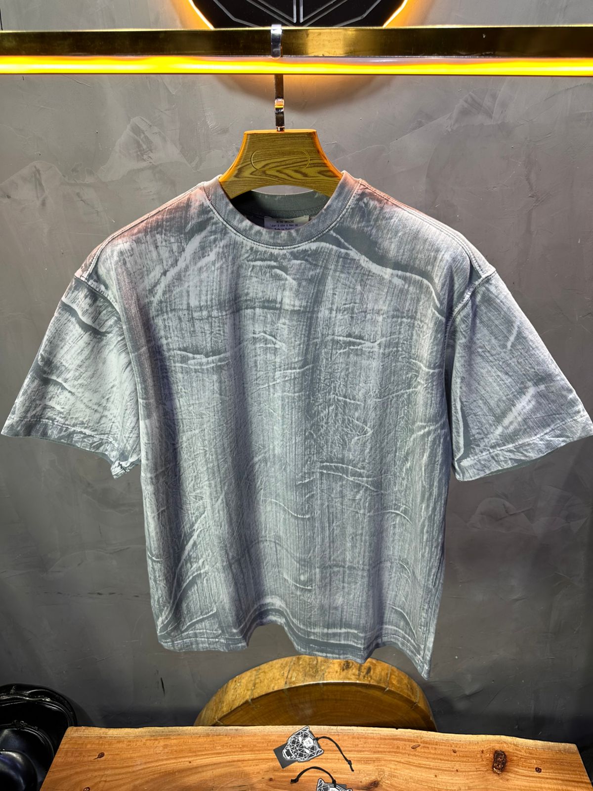 T-SHIRT RETRO GREY 2516