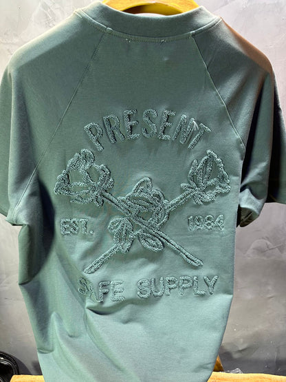 T-SHIRT RETRO GREEN 2528