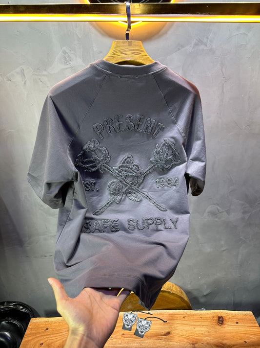 T-SHIRT RETRO GREY 2528