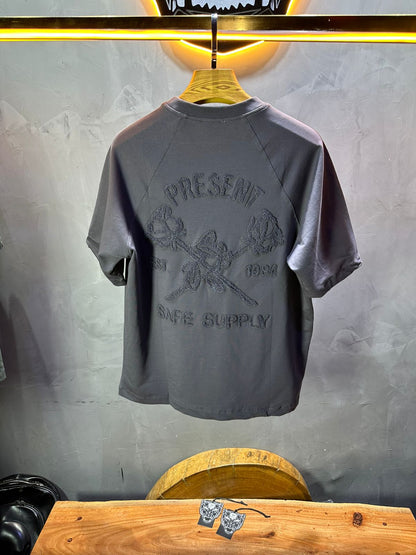 T-SHIRT RETRO GREY 2528