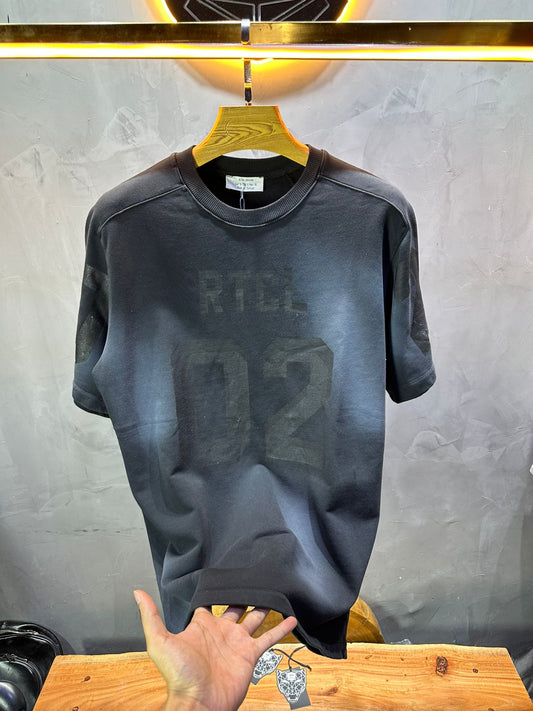 T-SHIRT RETRO BLACK 2510