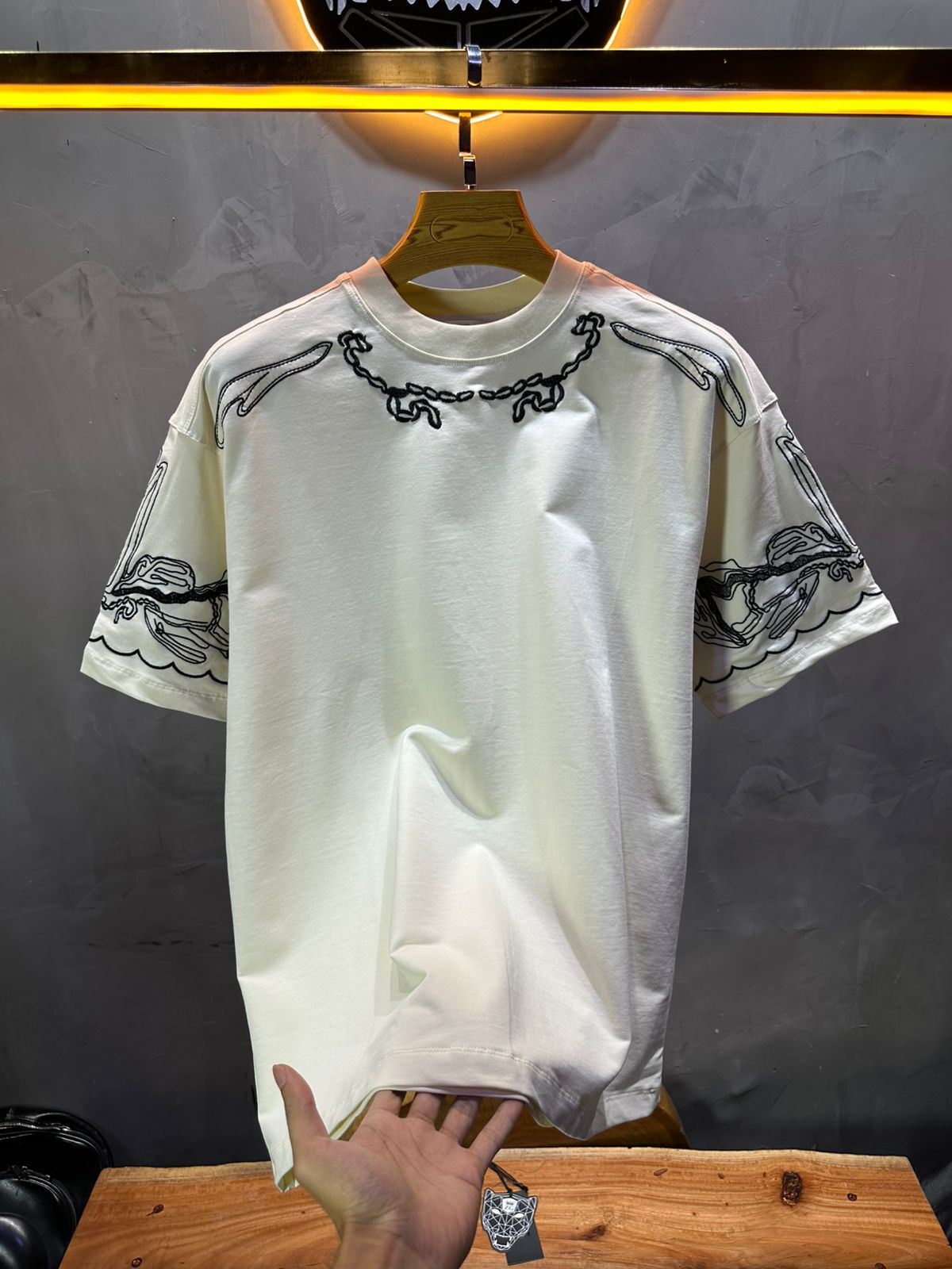 T-SHIRT RETRO BEIGE 2527