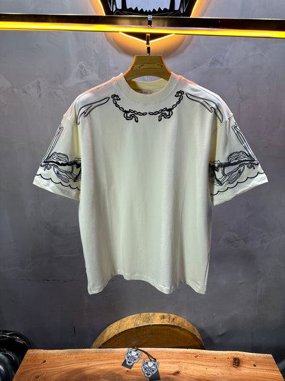 T-SHIRT RETRO BEIGE 2527