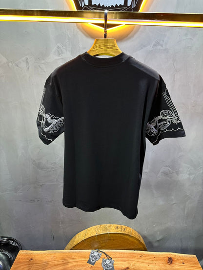 T-SHIRT RETRO BLACK 2527