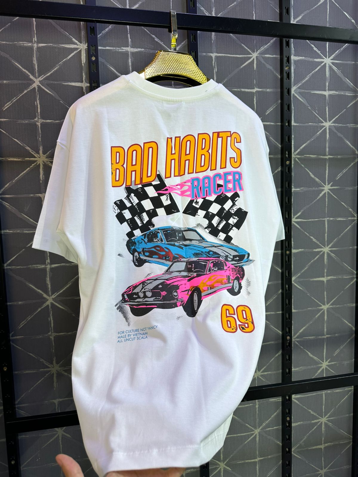 T-SHIRT OVERSIZE WHITE UN100