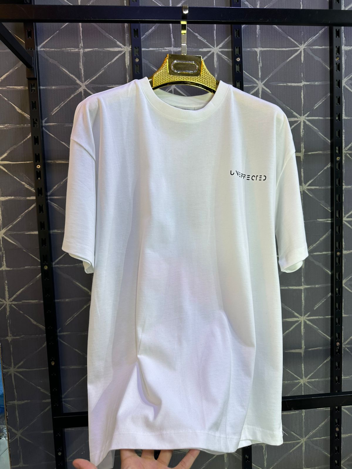 T-SHIRT OVERSIZE WHITE UN100