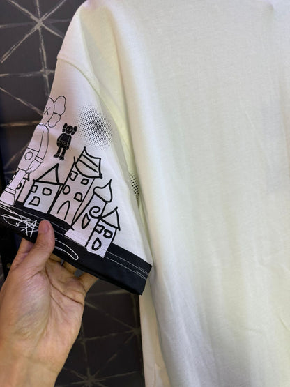 T-SHIRT OVERSIZE WHITE BRS047