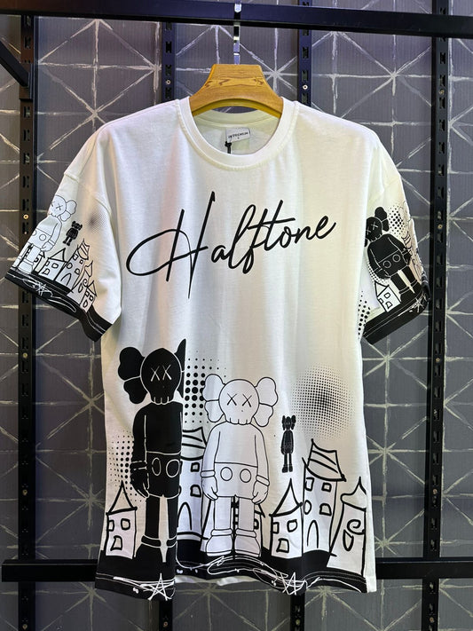 T-SHIRT OVERSIZE WHITE BRS047