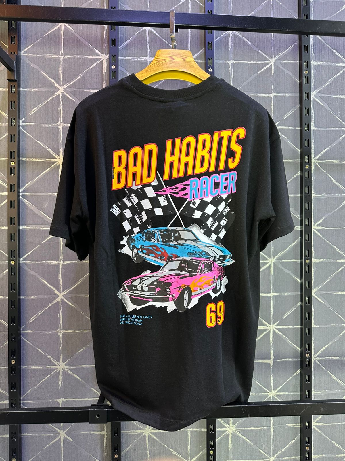 T-SHIRT OVERSIZE BLACK UN100