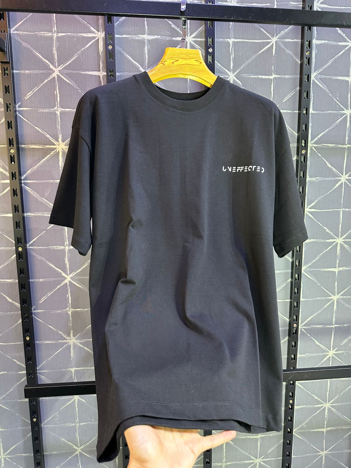 T-SHIRT OVERSIZE BLACK UN100