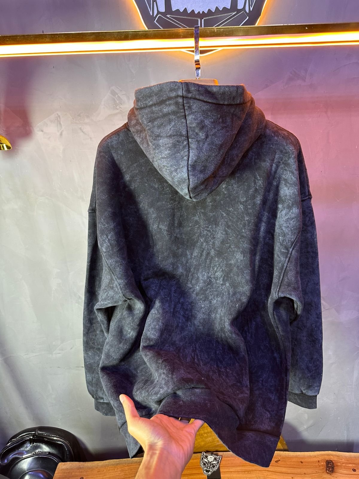 HOODIE THEDAD GREEN 100