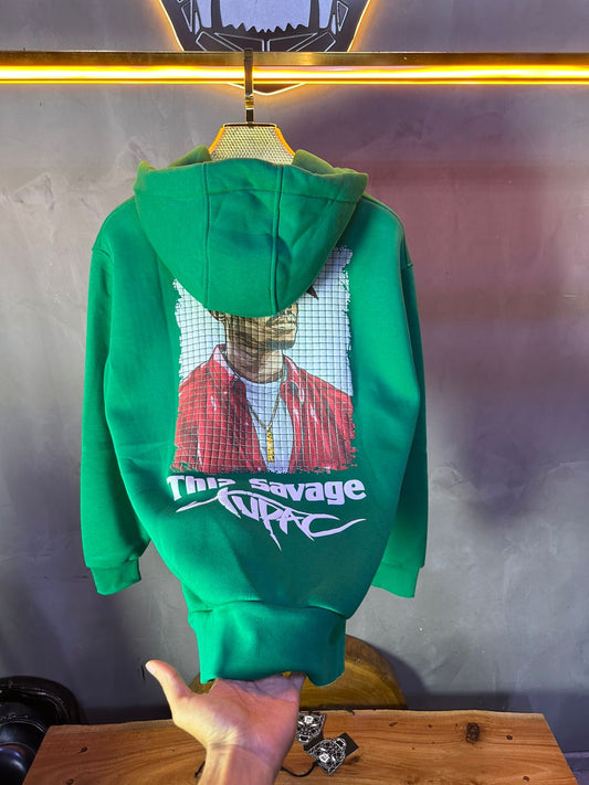 CAPUCH OVERSIZE GREEN E62