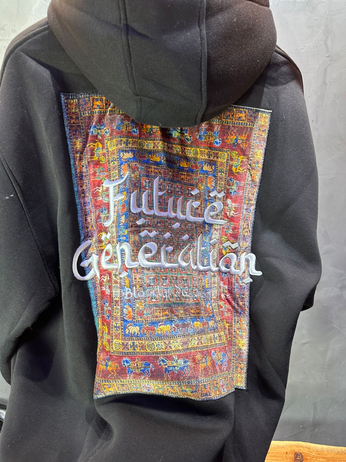 CAPUCH OVERSIZE BLACK H39