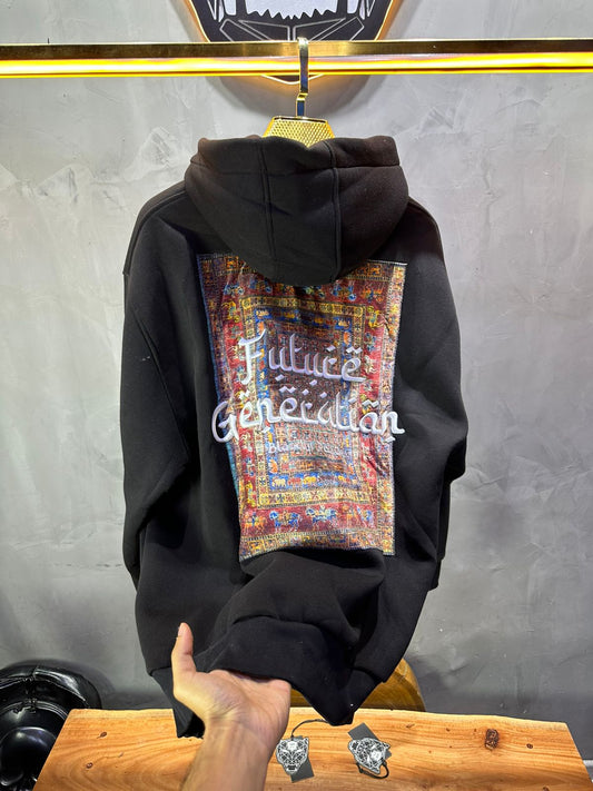 CAPUCH OVERSIZE BLACK H39