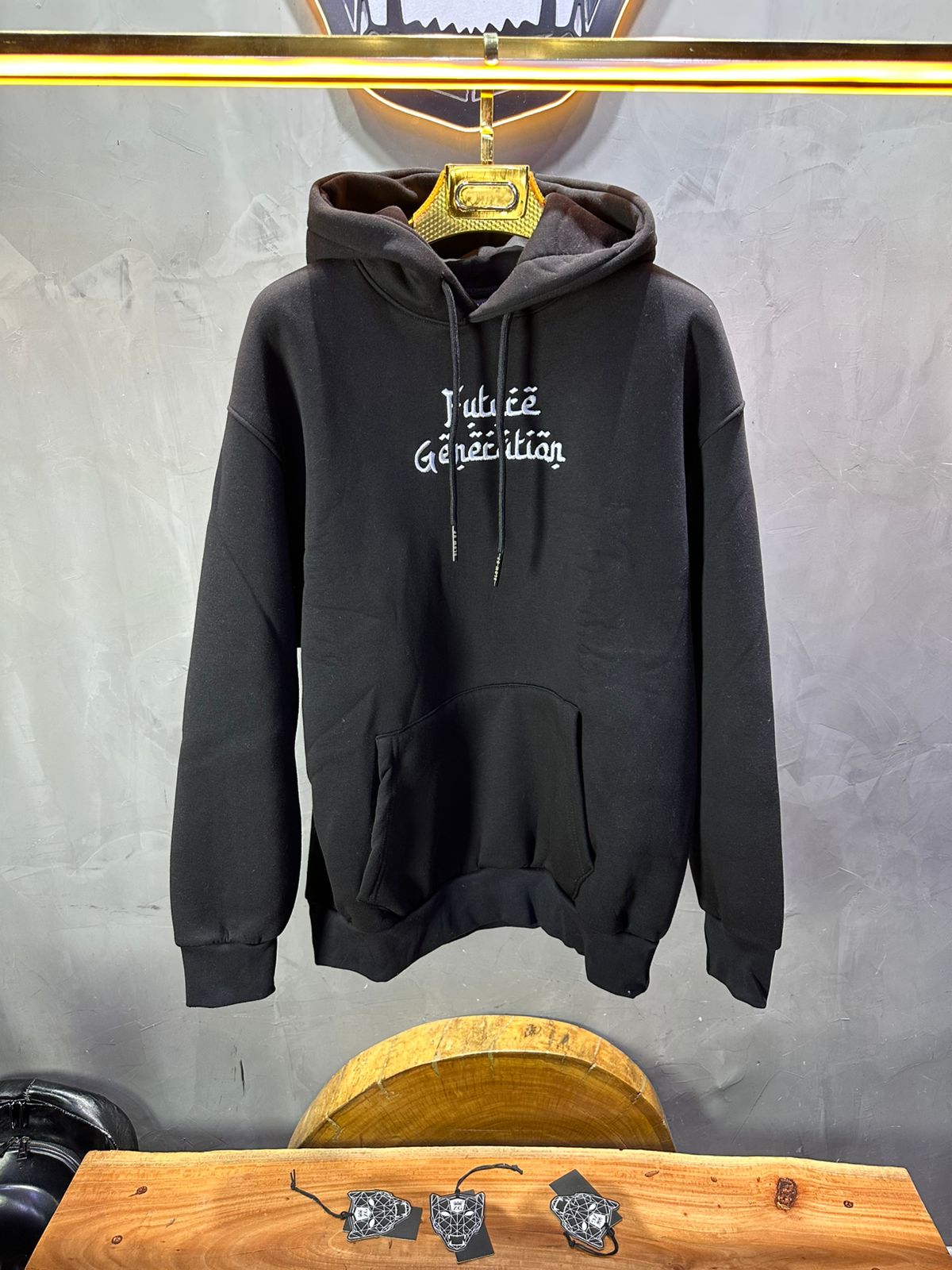 CAPUCH OVERSIZE BLACK H39