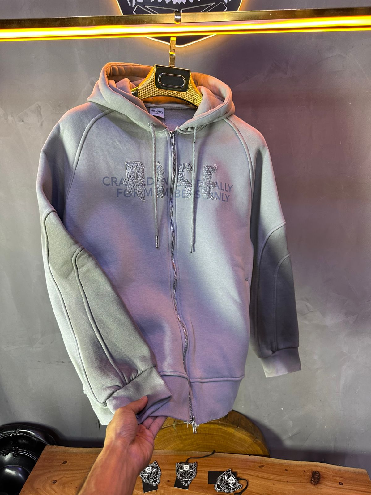 CAPUCH  REGULAR SİZE GREY MCH73