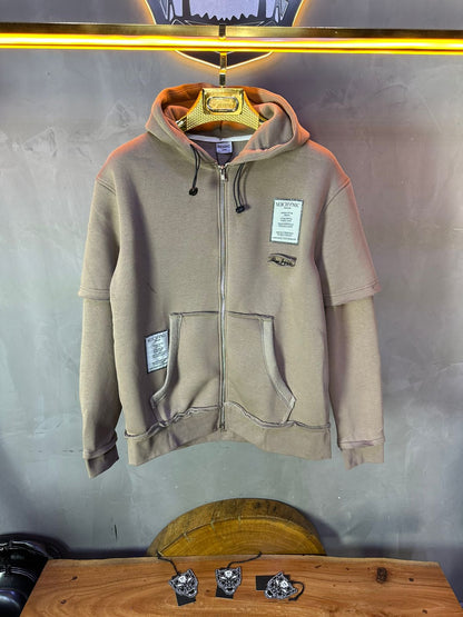 HOODIE MECANIC BROWN MCH74