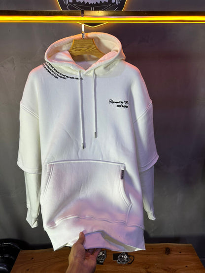 HOODIE MECANIC WHITE MCH83
