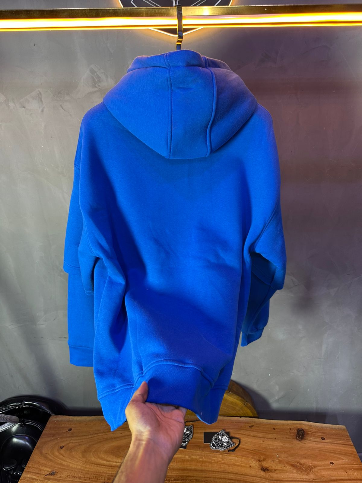 HOODIE MECANIC BLUE MCH83