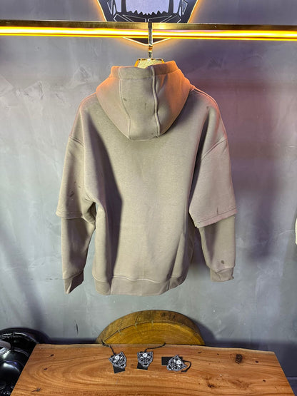 HOODIE MECANIC BROWN MCH83