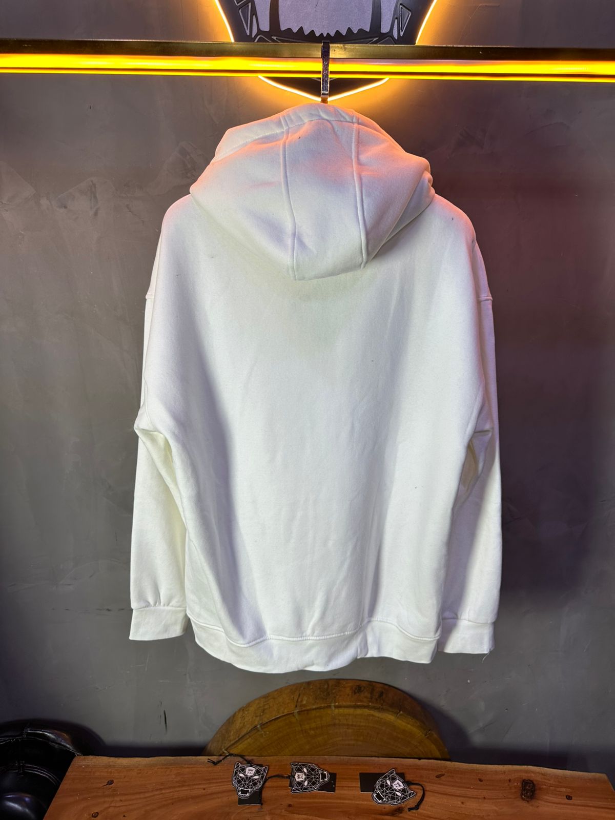 HOODIE MECANIC WHITE MCH100