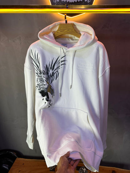 HOODIE MECANIC WHITE MCH100