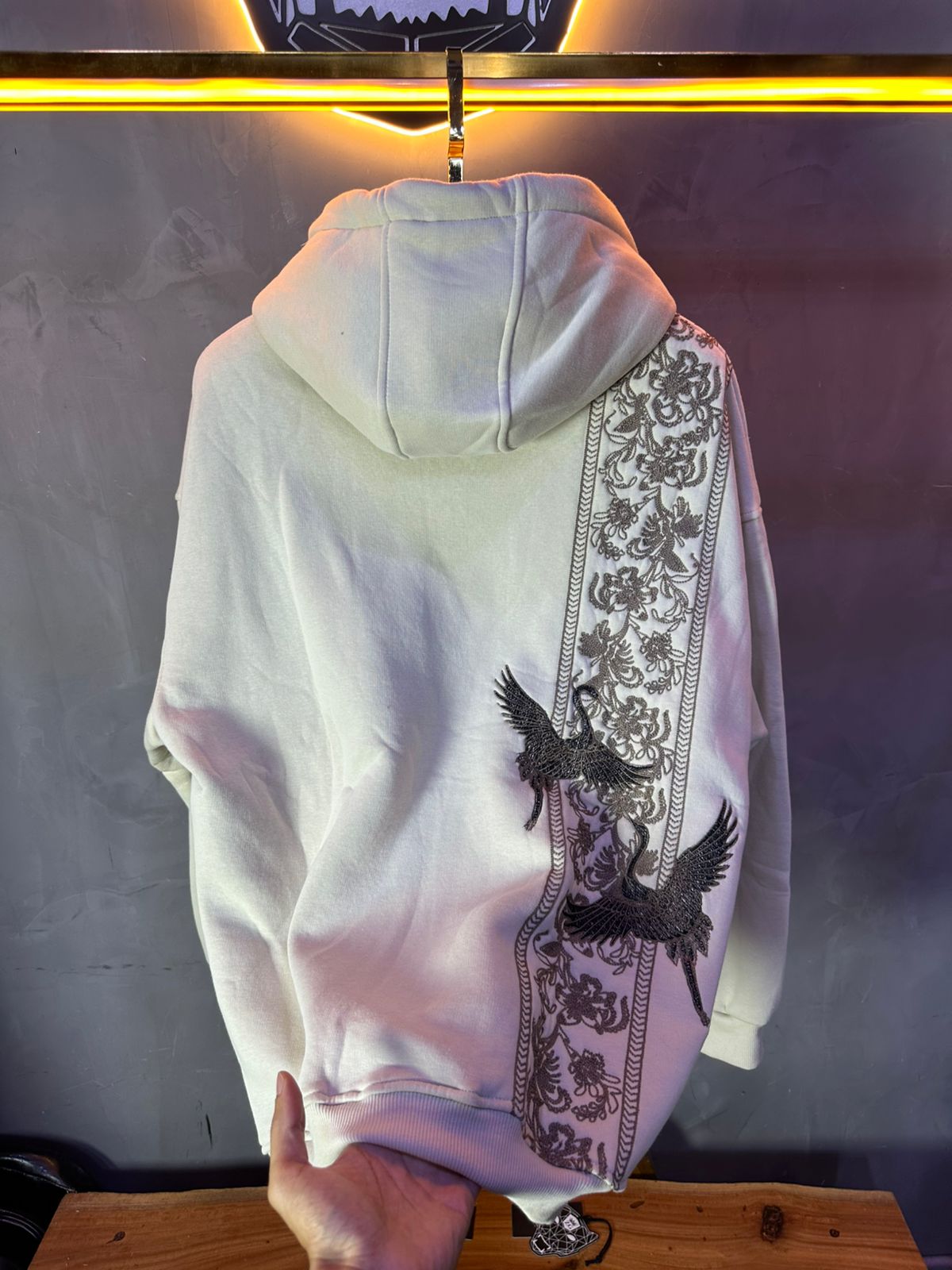 HOODIE MECANIC BEIGE MCH39