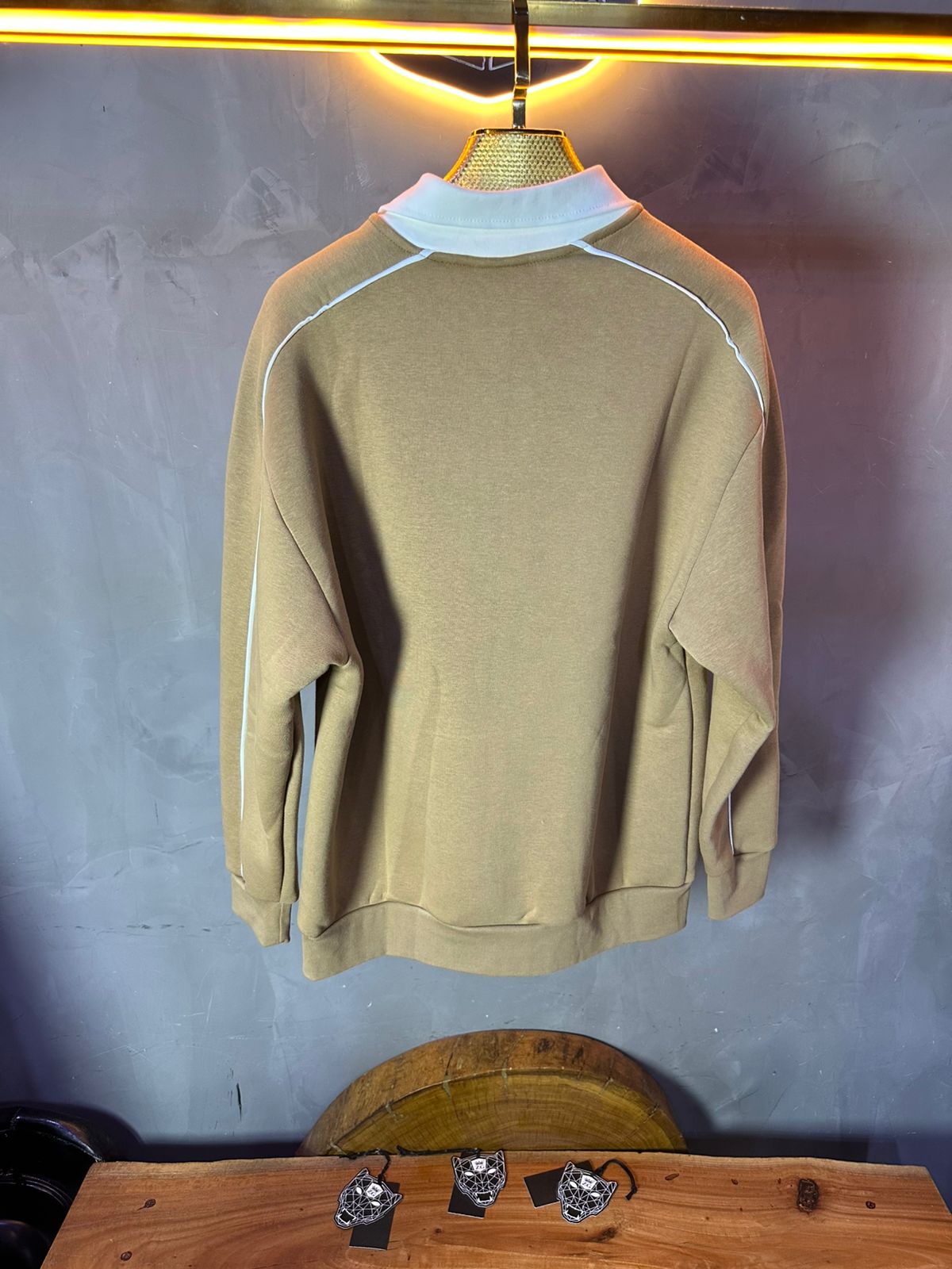 SWEAT BLOW UP BROWN ET01