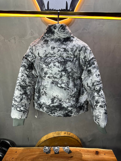 PUFER JACKET DIGITAL STYLE WHITE 5668