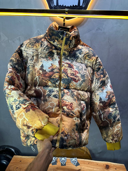 PUFER JACKET DIGITAL STYLE MARON 5668