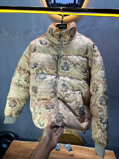 PUFER JACKET DIGITAL STYLE BEIGE 5663