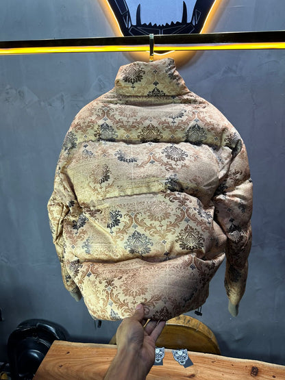 PUFER JACKET DIGITAL STYLE BEIGE 5663