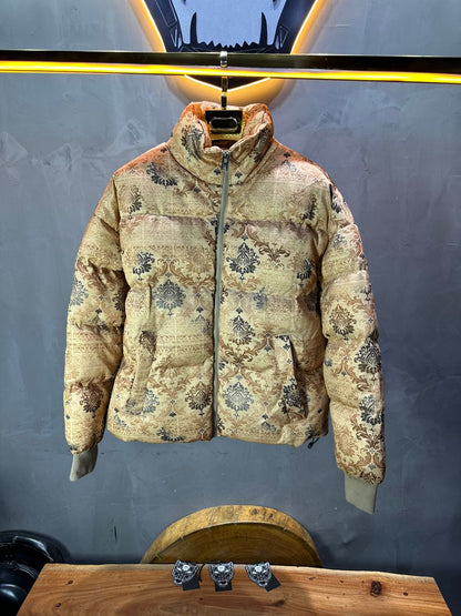 PUFER JACKET DIGITAL STYLE BEIGE 5663