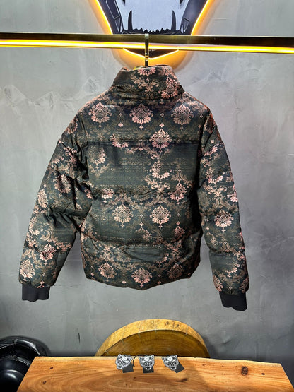 PUFER JACKET DIGITAL STYLE BLACK 5663