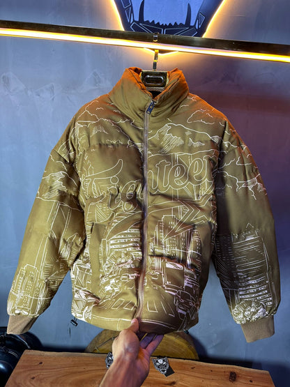 PUFER JACKET DIGITAL STYLE MARON 5667