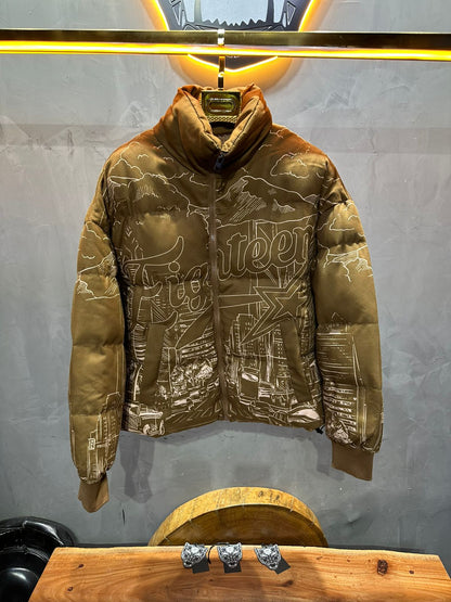 PUFER JACKET DIGITAL STYLE MARON 5667