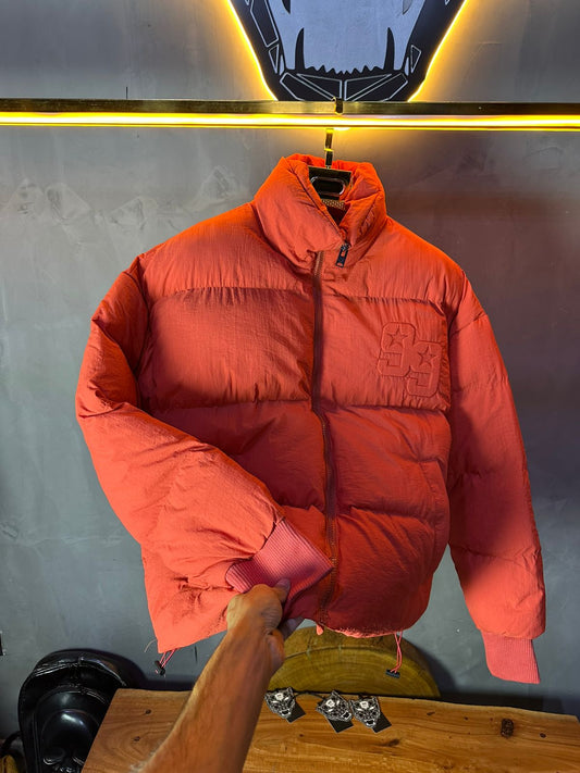 PUFER JACKET SIMPLE  ORANGE 3997