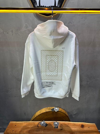 HOODIE SAW OVERSIZE WHITE 4995