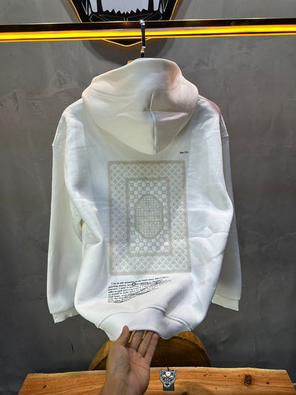 HOODIE SAW OVERSIZE WHITE 4995