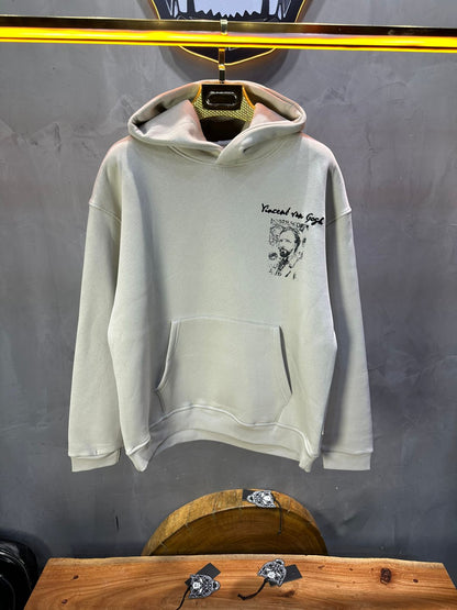 HOODIE SAW OVERSIZE BEIGE 4993