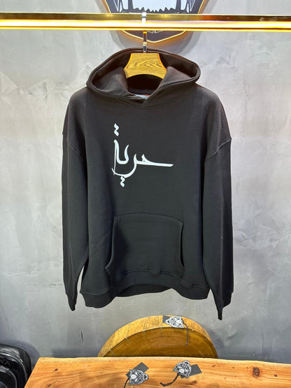 HOODIE SAW OVERSIZE BLACK 4990