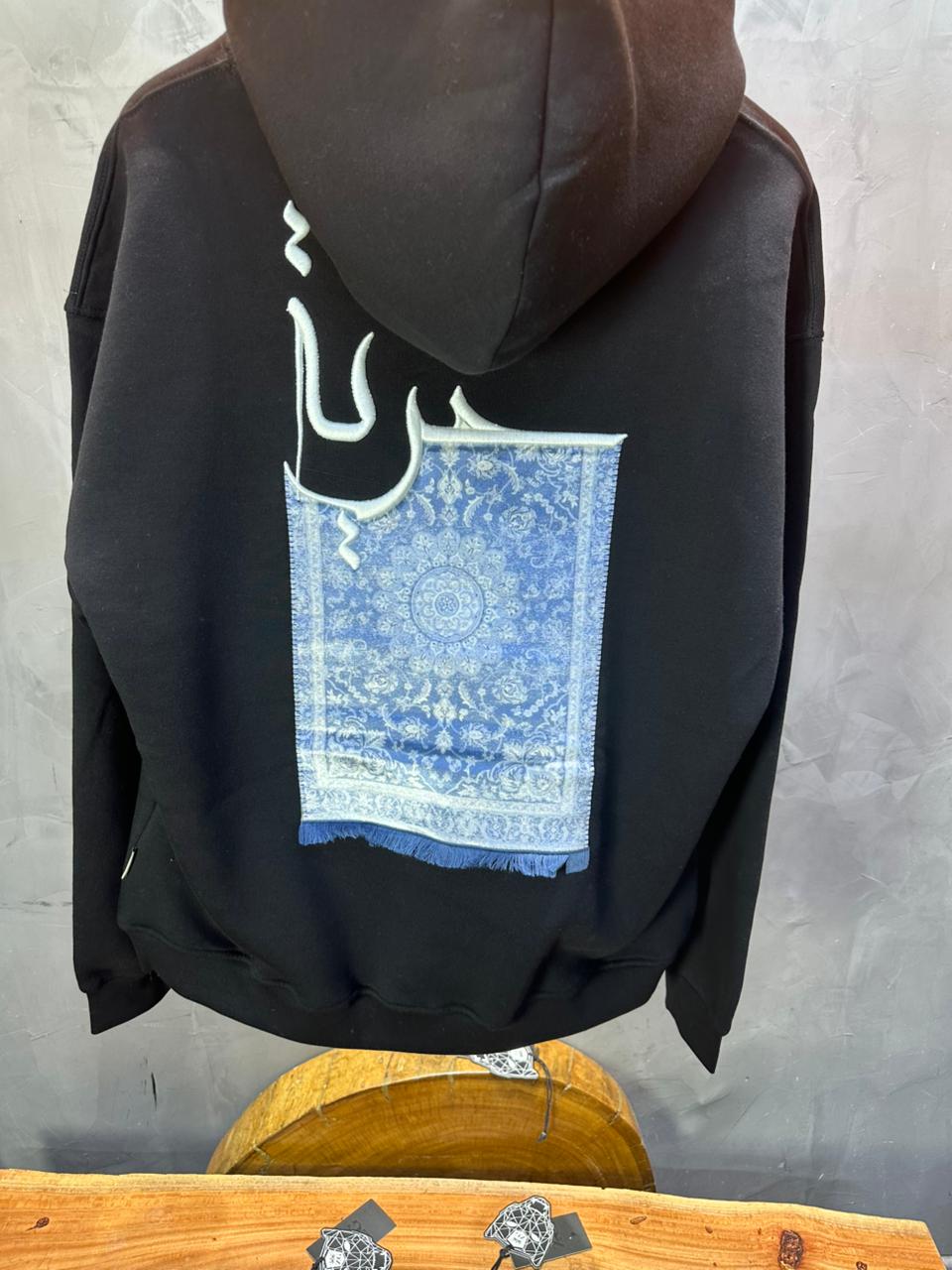 HOODIE SAW OVERSIZE BLACK 4990