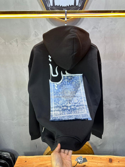 HOODIE SAW OVERSIZE BLACK 4990