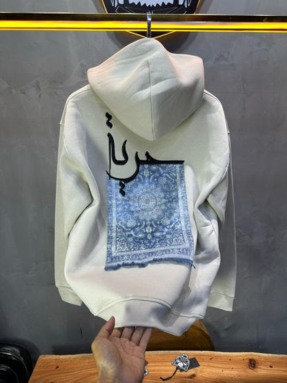 HOODIE SAW OVERSIZE BEIGE 4990