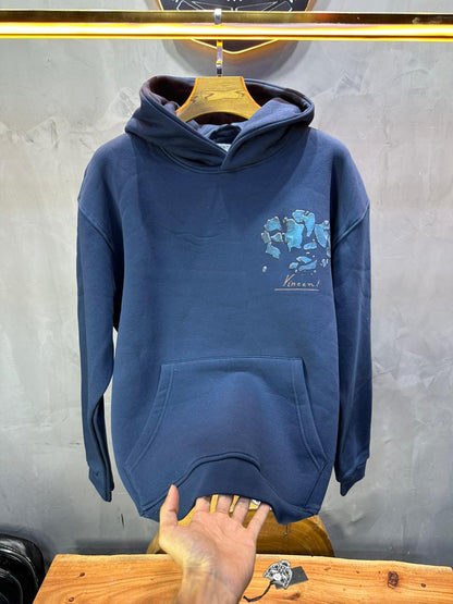 HOODIE SAW OVERSIZE BLUE 4998