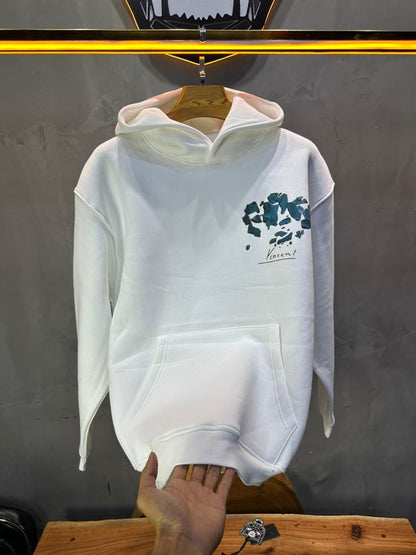 HOODIE SAW OVERSIZE WHITE 4998